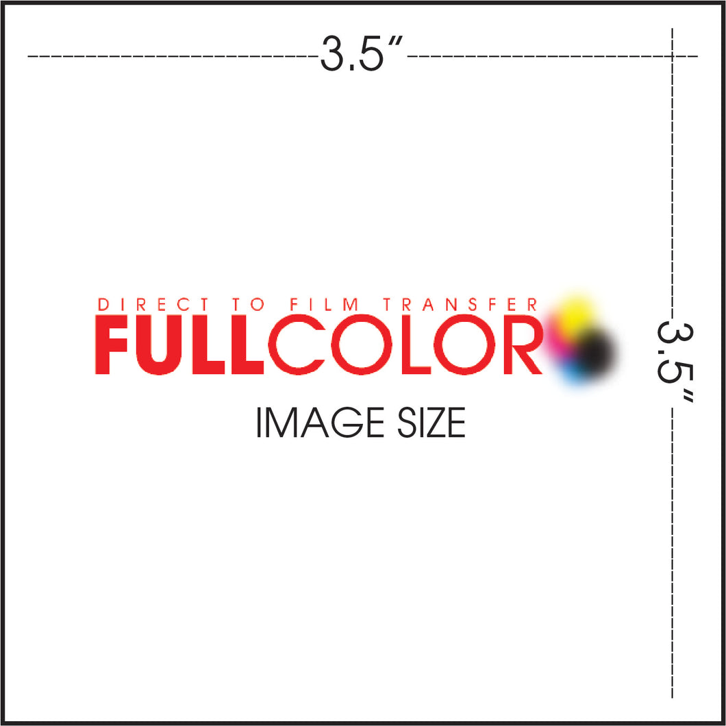 3.5 x 3.5 DTF Standard Pocket