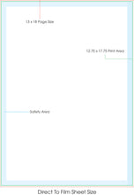 Load image into Gallery viewer, DTF 13x18 Neck Label Sheets