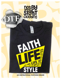 Faith Life Style DTF Transfer