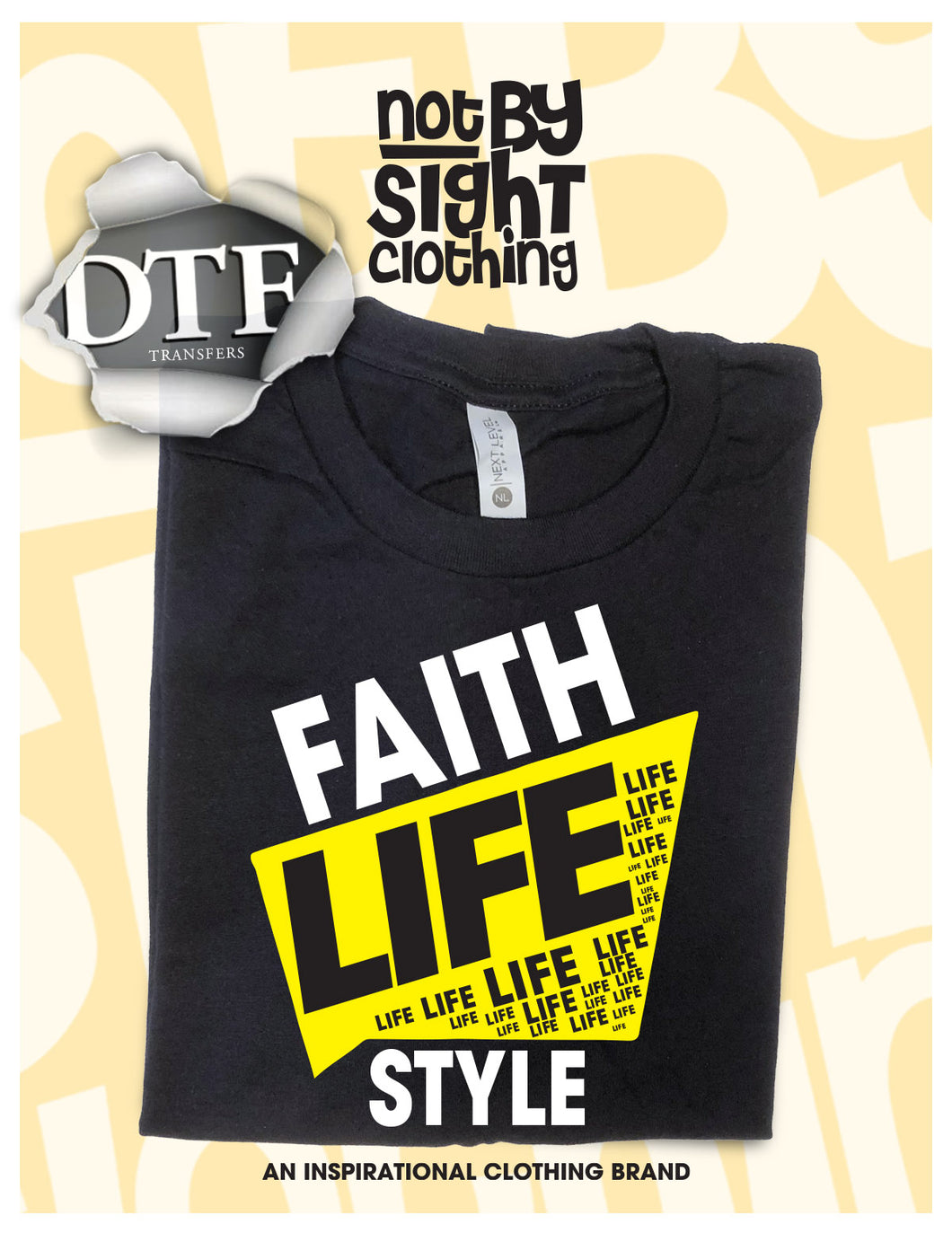 Faith Life Style DTF Transfer