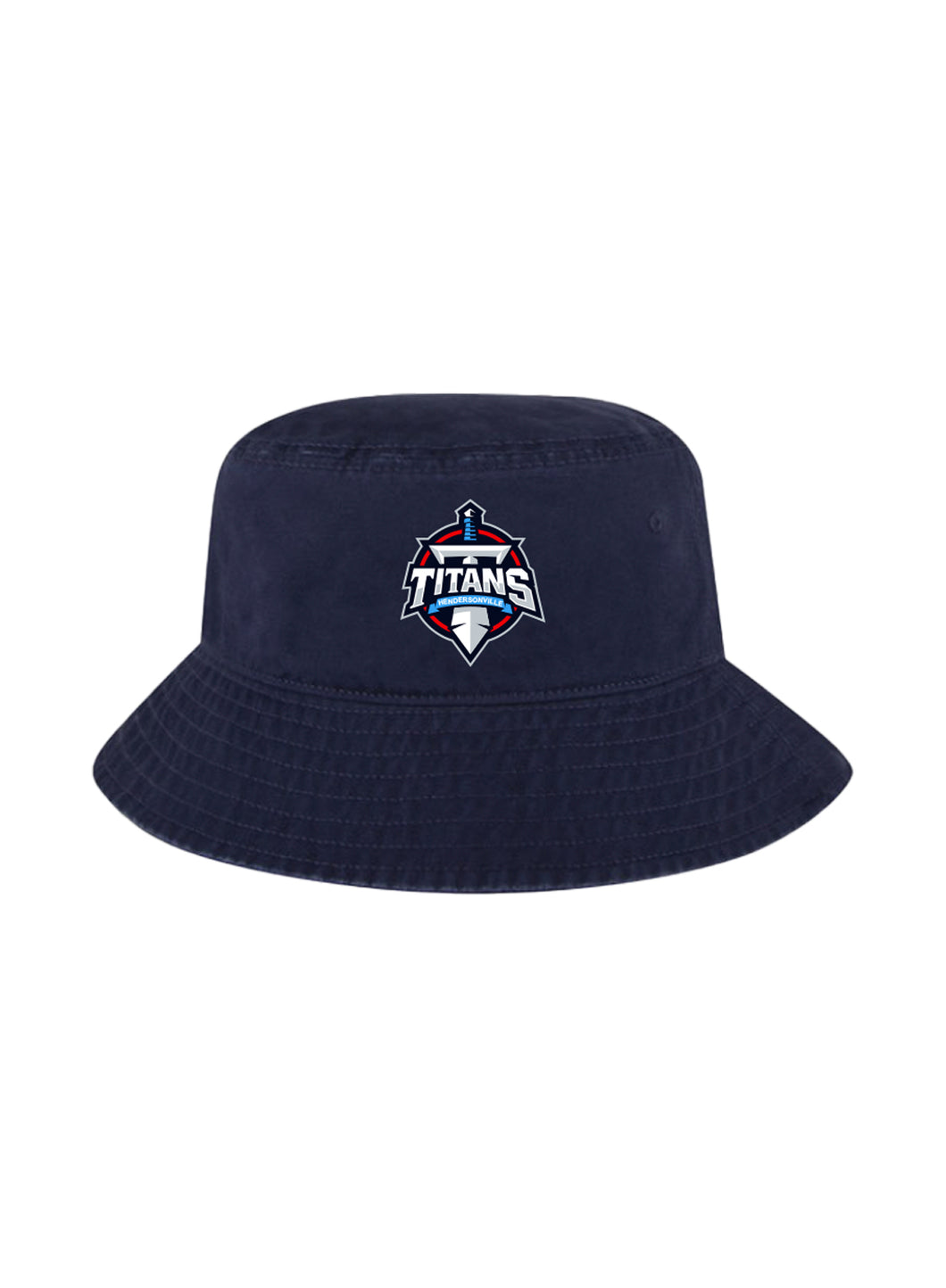 Hendersonville Titans Team Logo Printed Bucket Hat
