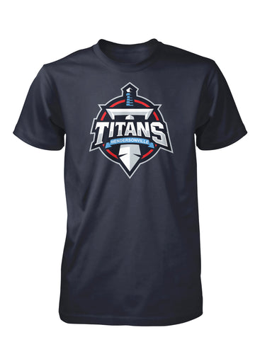 Hendersonville Titans Team Logo | 3 Colors