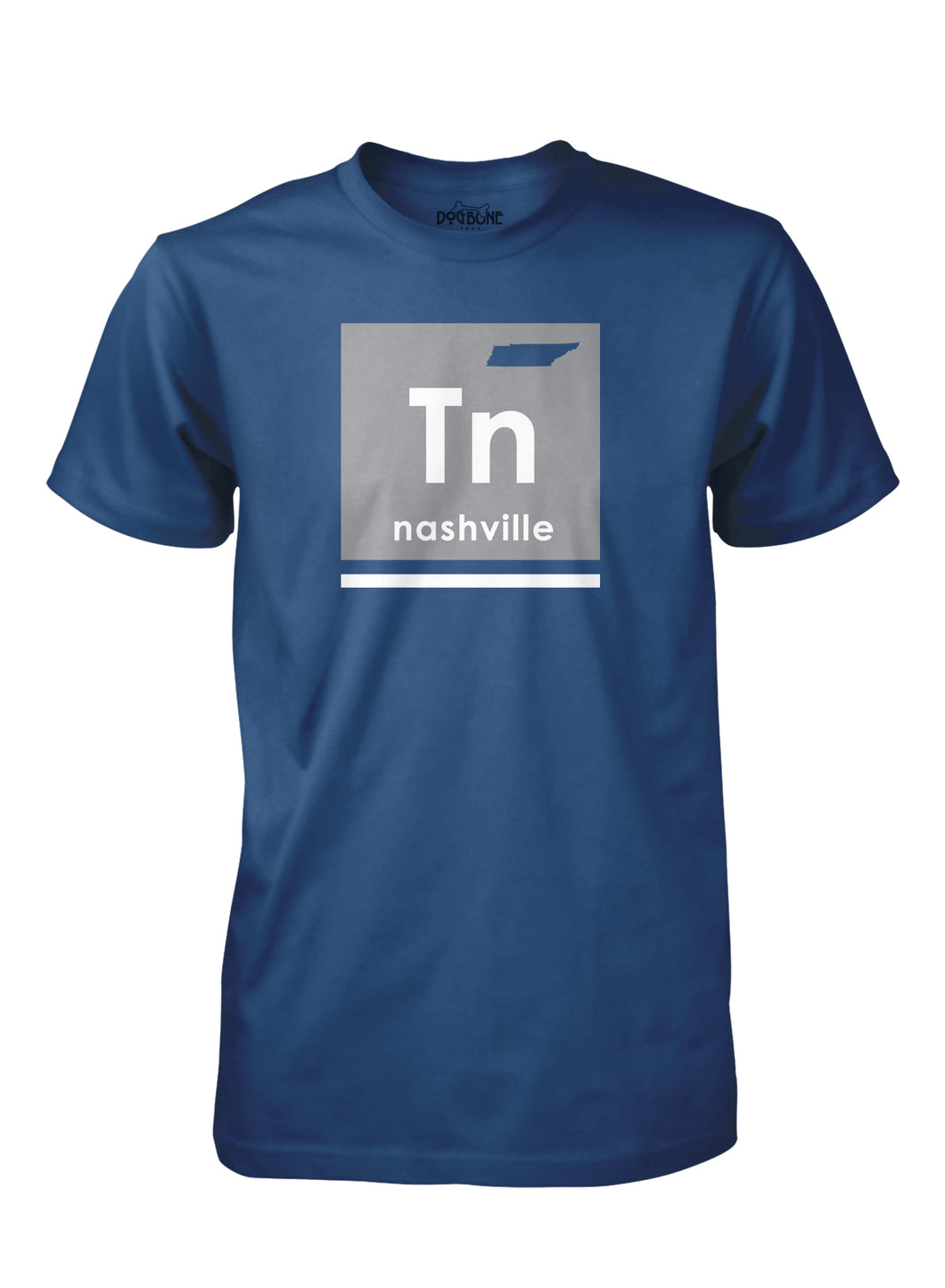 TN Periodic Table in Cool Blue