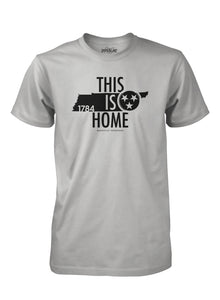 This Is Home in LT Gray with Black print